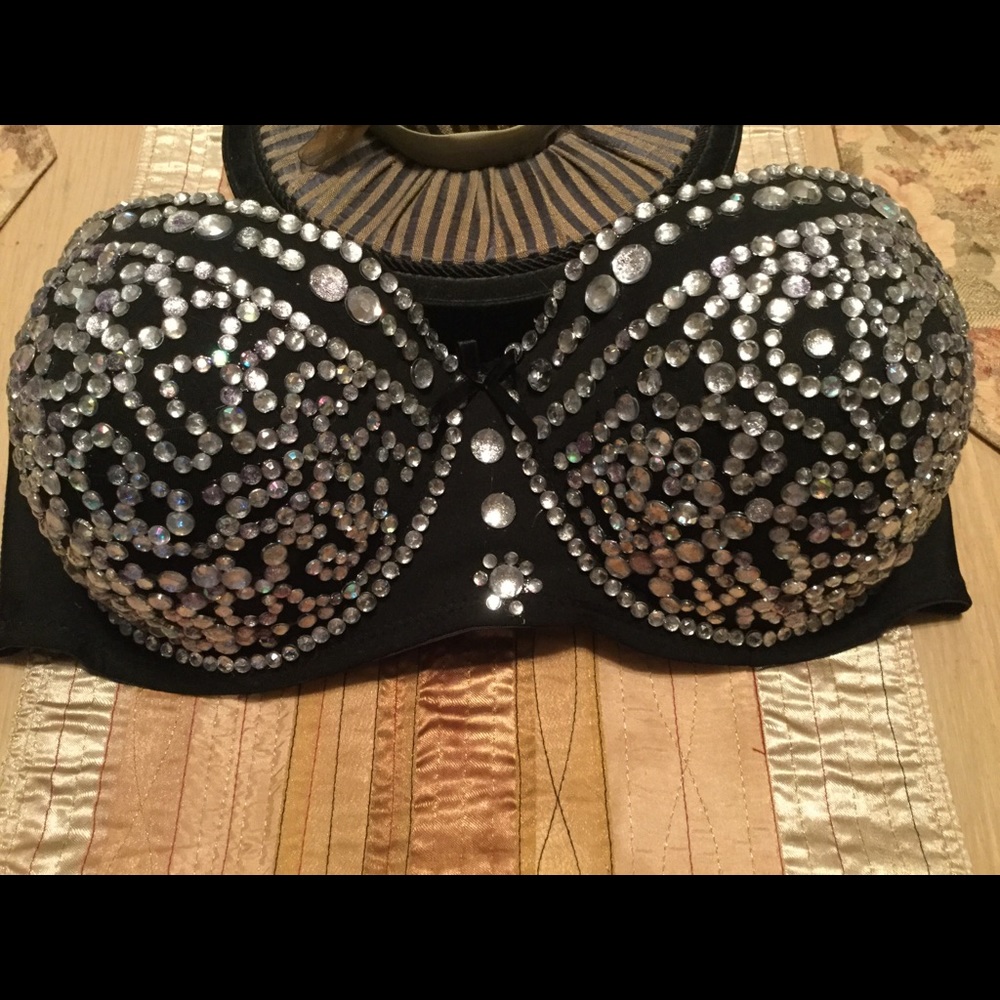 Glamorous Beauty Bedazzled Bra